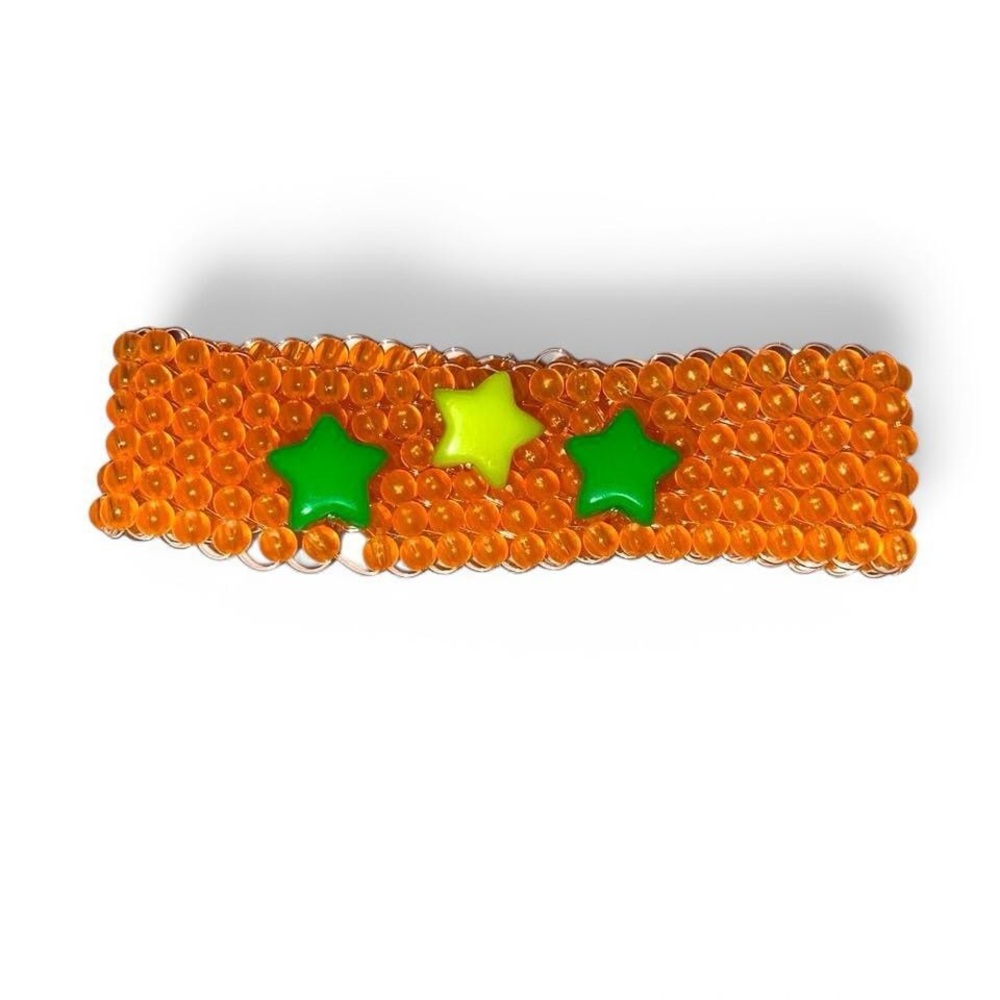 Neon Beaded Bracelet